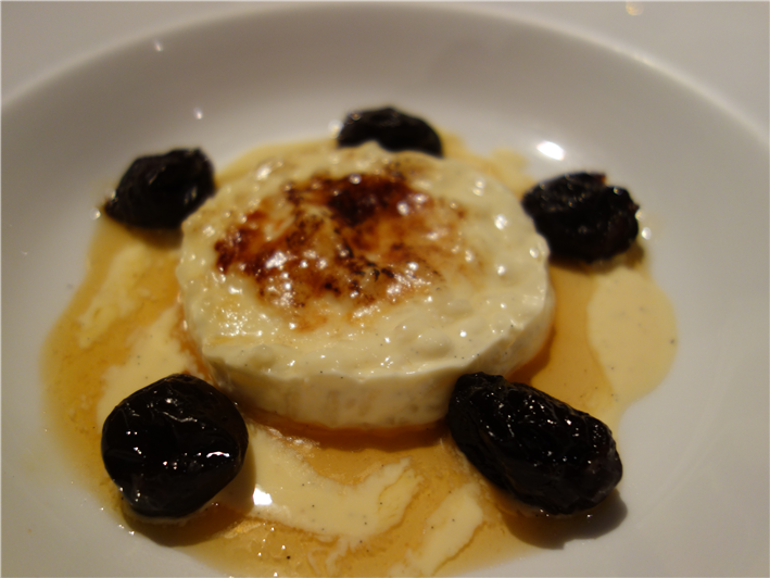 rice pudding with prunes